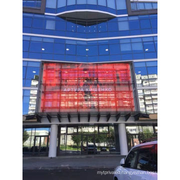 creative outdoor mesh led display